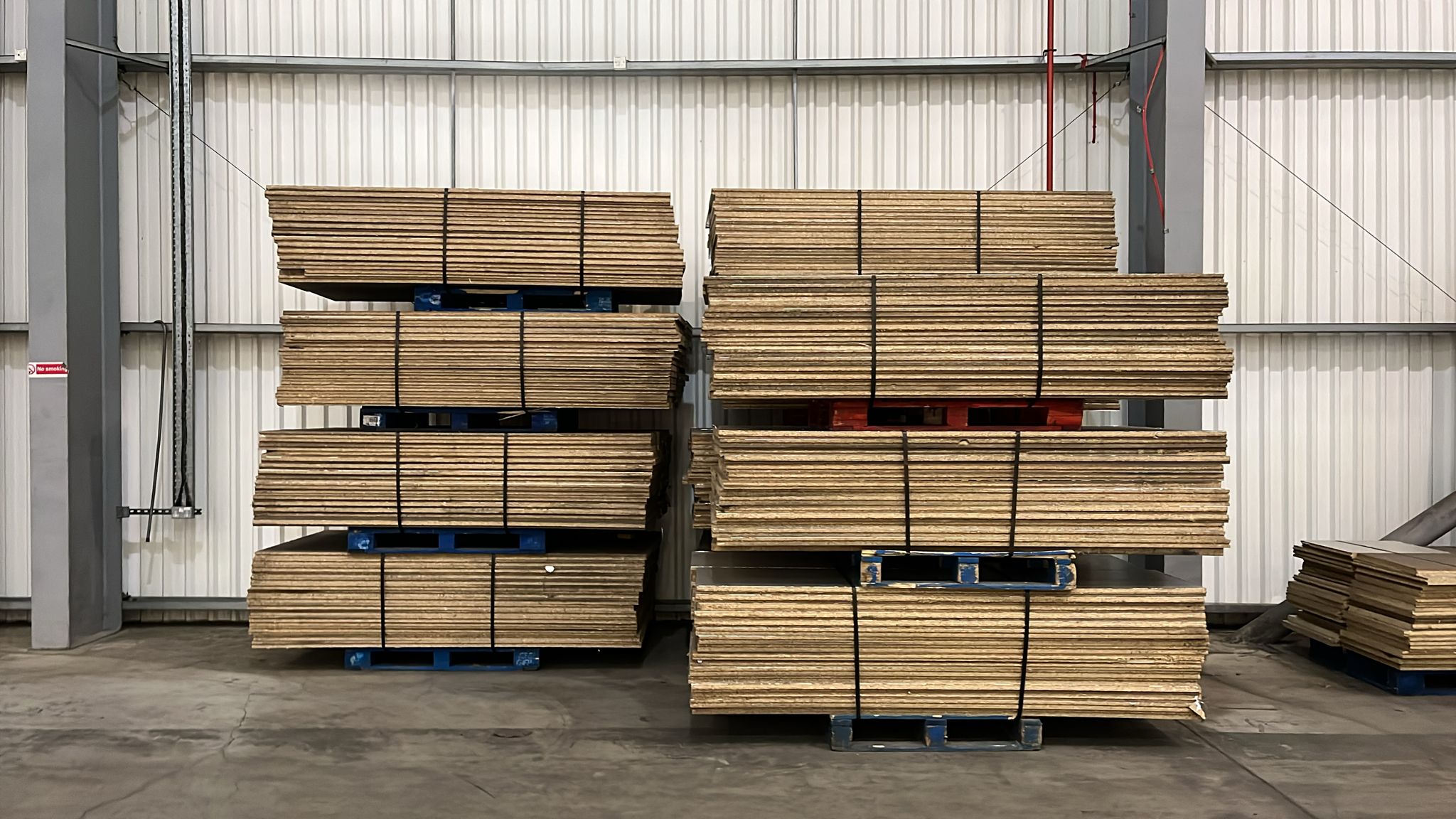 Mezzanine Used Loft Floor Boards - Tongue & Groove - 2400x600x38mm