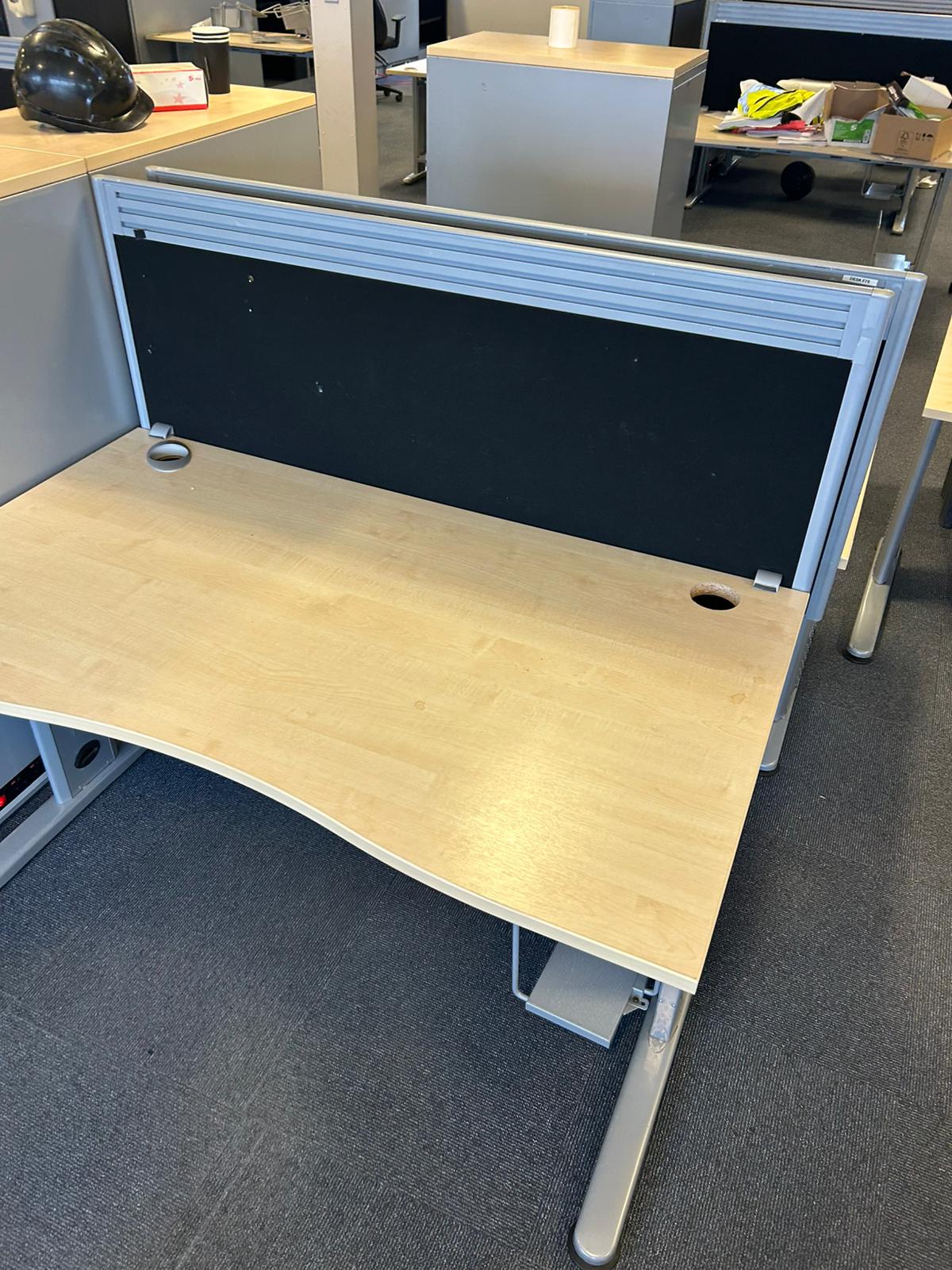 Used Computer Desk Dividers - 1400mm Length