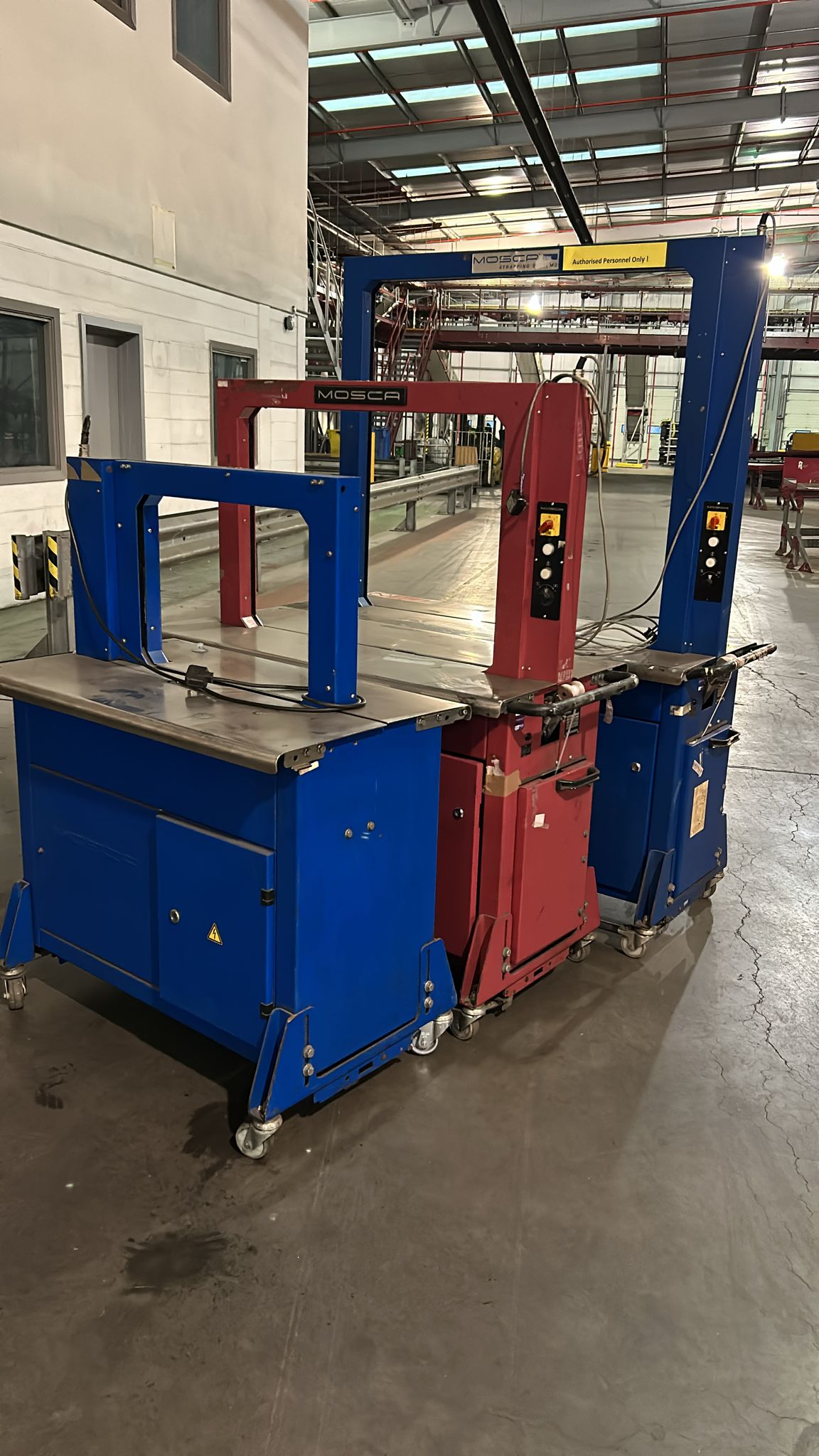 Mosca Industrial Automatic Strapping Machine