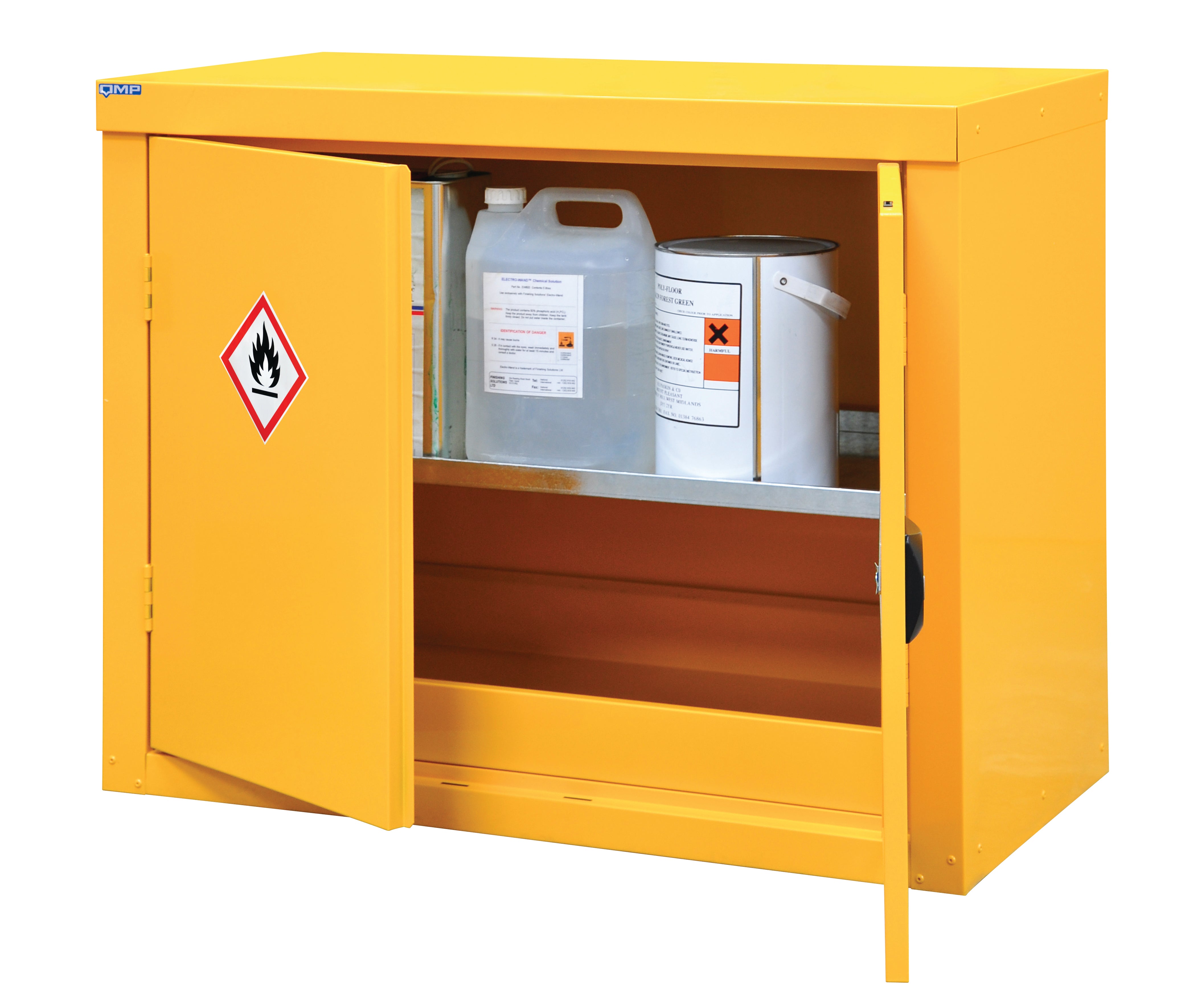 Hazardous Substance Storage Cupboards | COSHH-Compliant Cabinets - Hazardous Cupboards - Cracking Racking