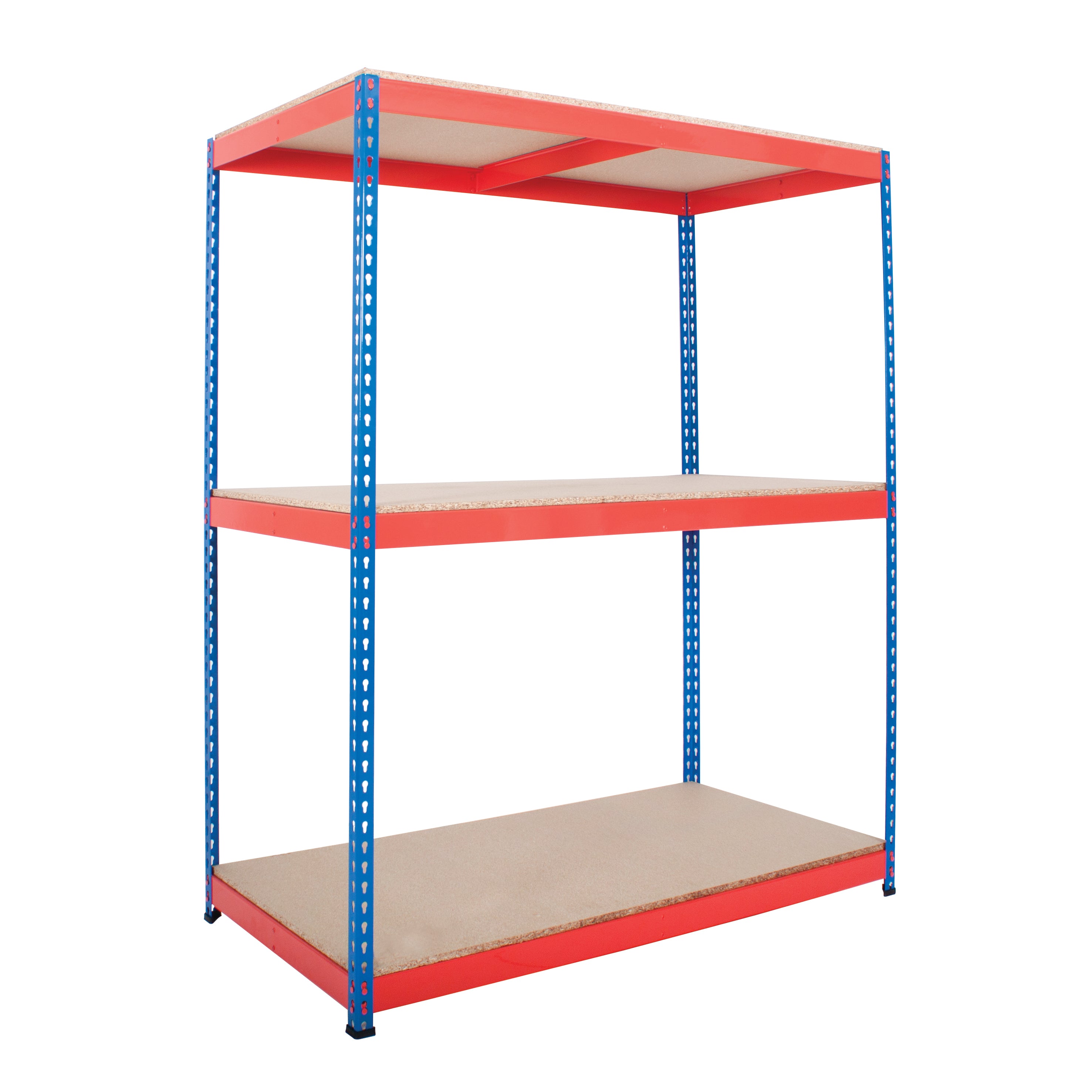 Heavy Duty Rivet Racking with 3, 4 or 5 Levels  - Rivet Racking - Cracking Racking