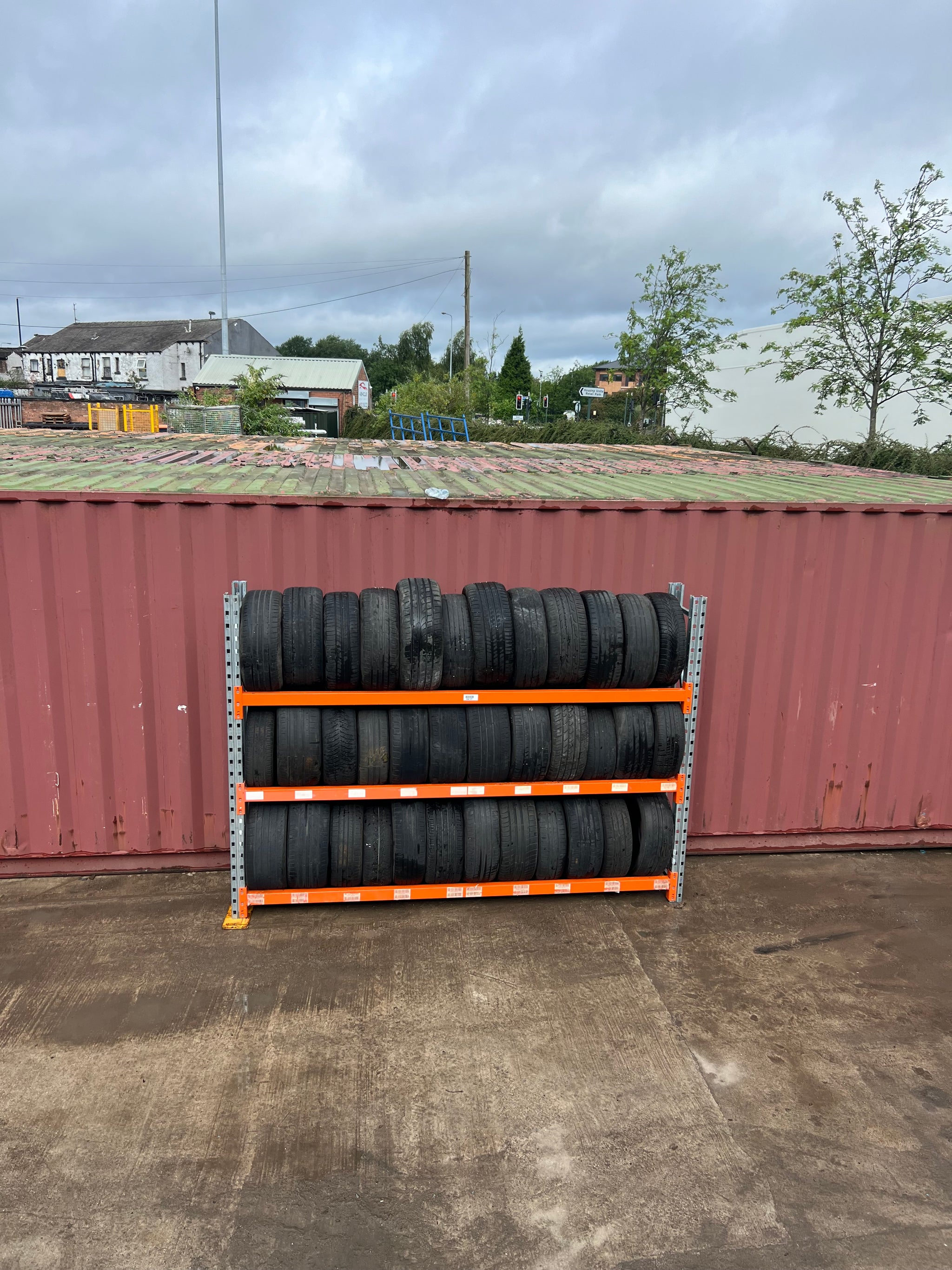  - Used Tyre Bay Racking - Cracking Racking Group LTD