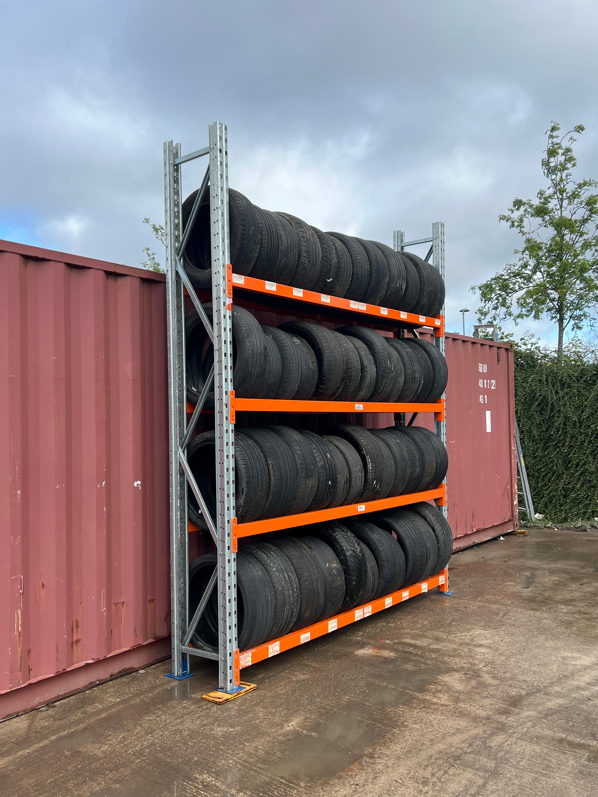  - Used Tyre Bay Racking - Cracking Racking Group LTD