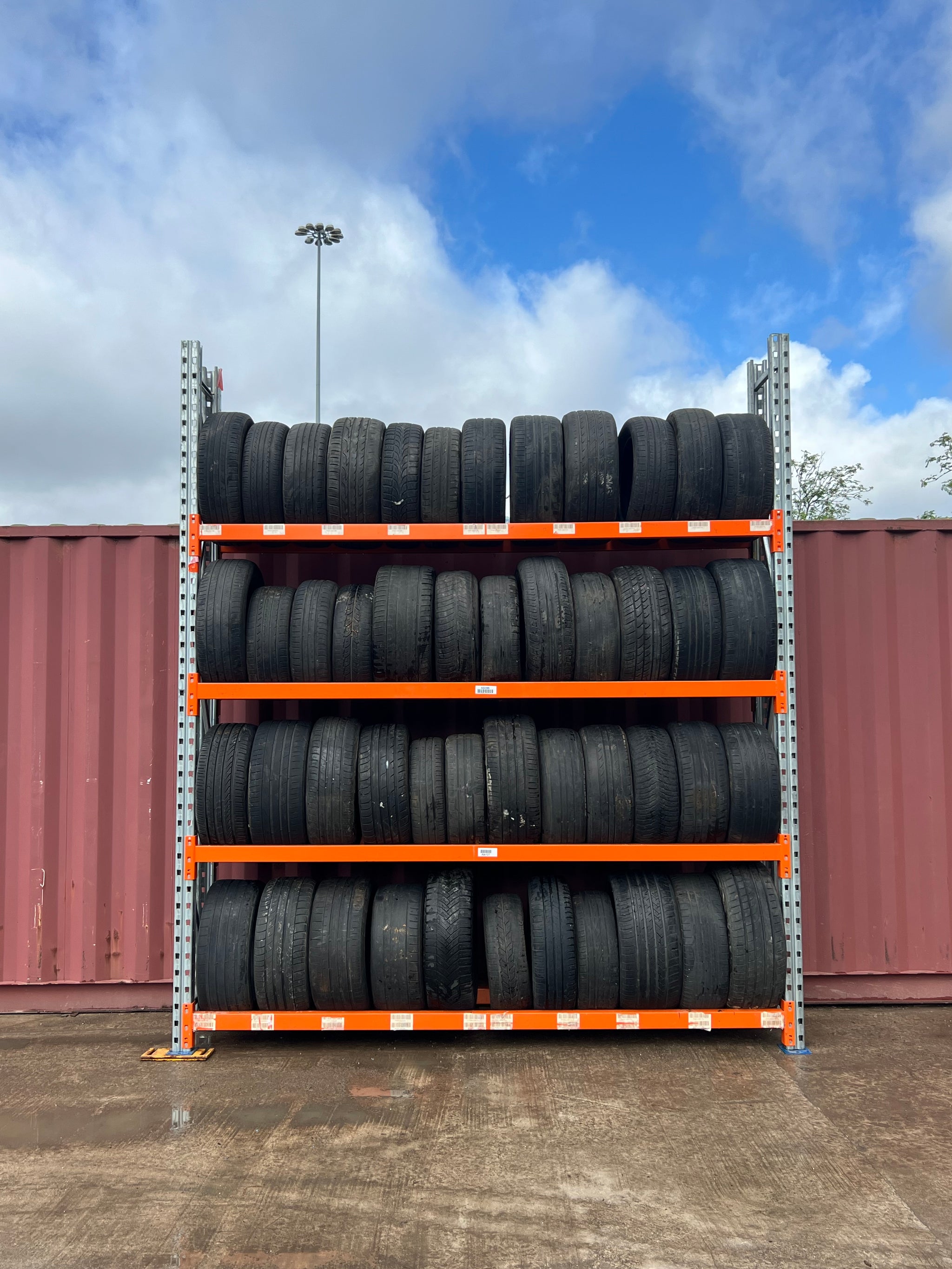  - Used Tyre Bay Racking - Cracking Racking Group LTD