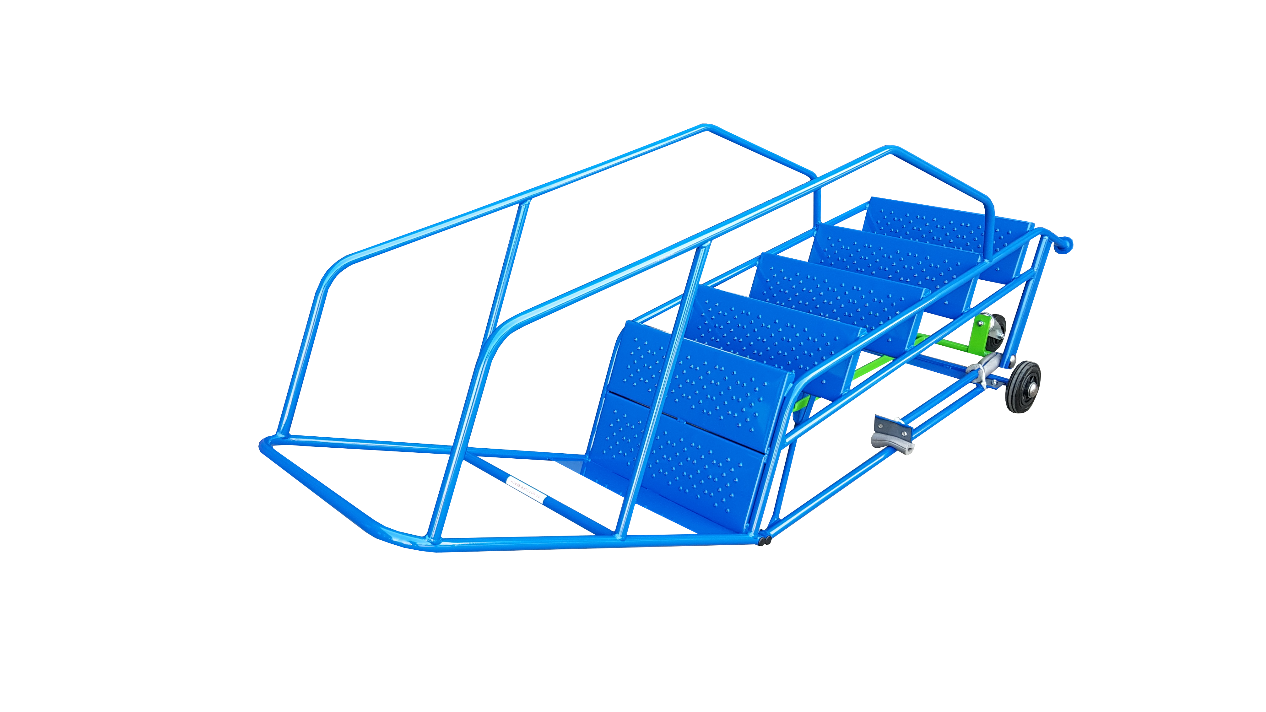 Knock Down Mobile Safety Ladders - 5-15 Treads/Steps - Knock Down Mobile Ladders - Cracking Racking