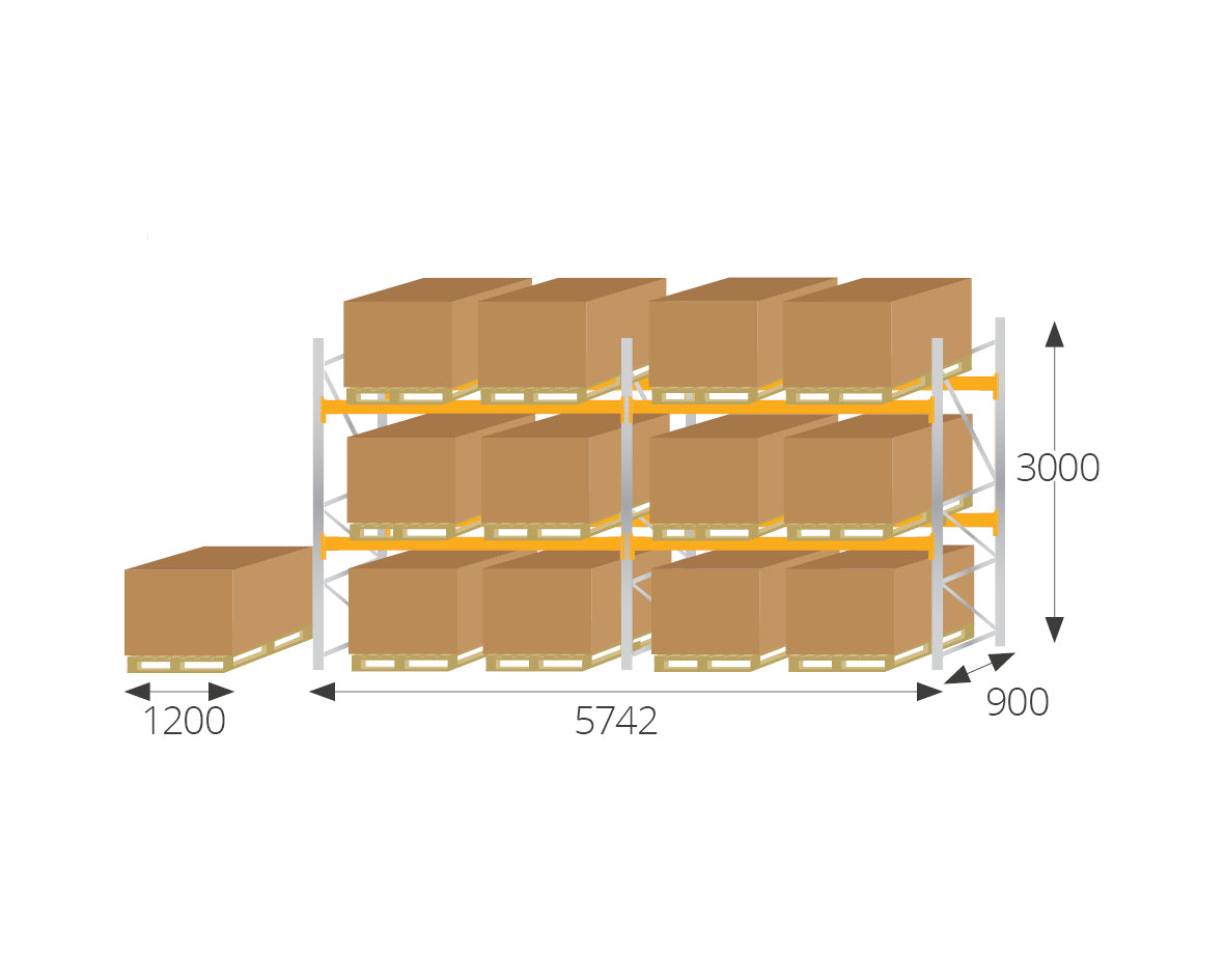 Pallet Racking Kits for UK Pallets | Efficient Industrial Storage - Pallet Racking - Cracking Racking