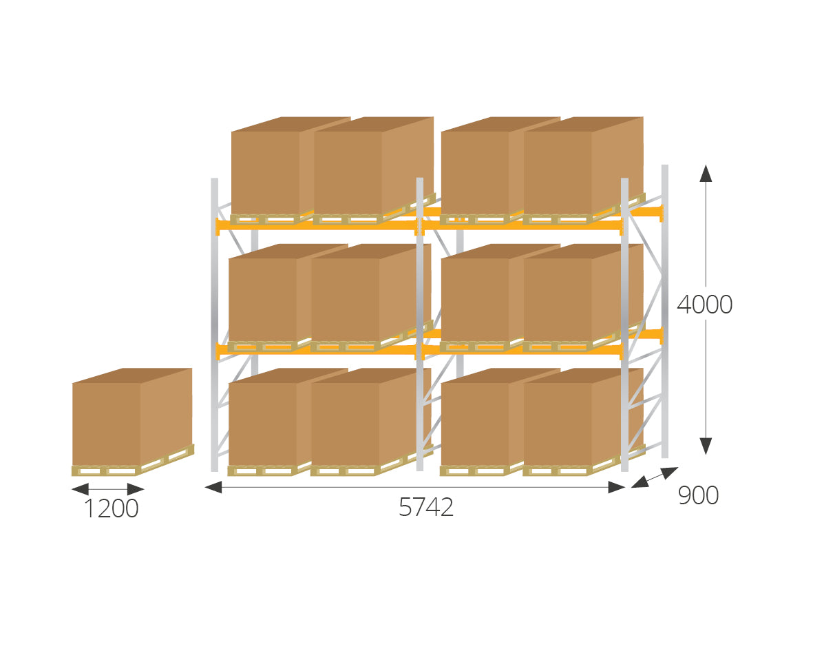 Pallet Racking Kits for UK Pallets | Efficient Industrial Storage - Pallet Racking - Cracking Racking