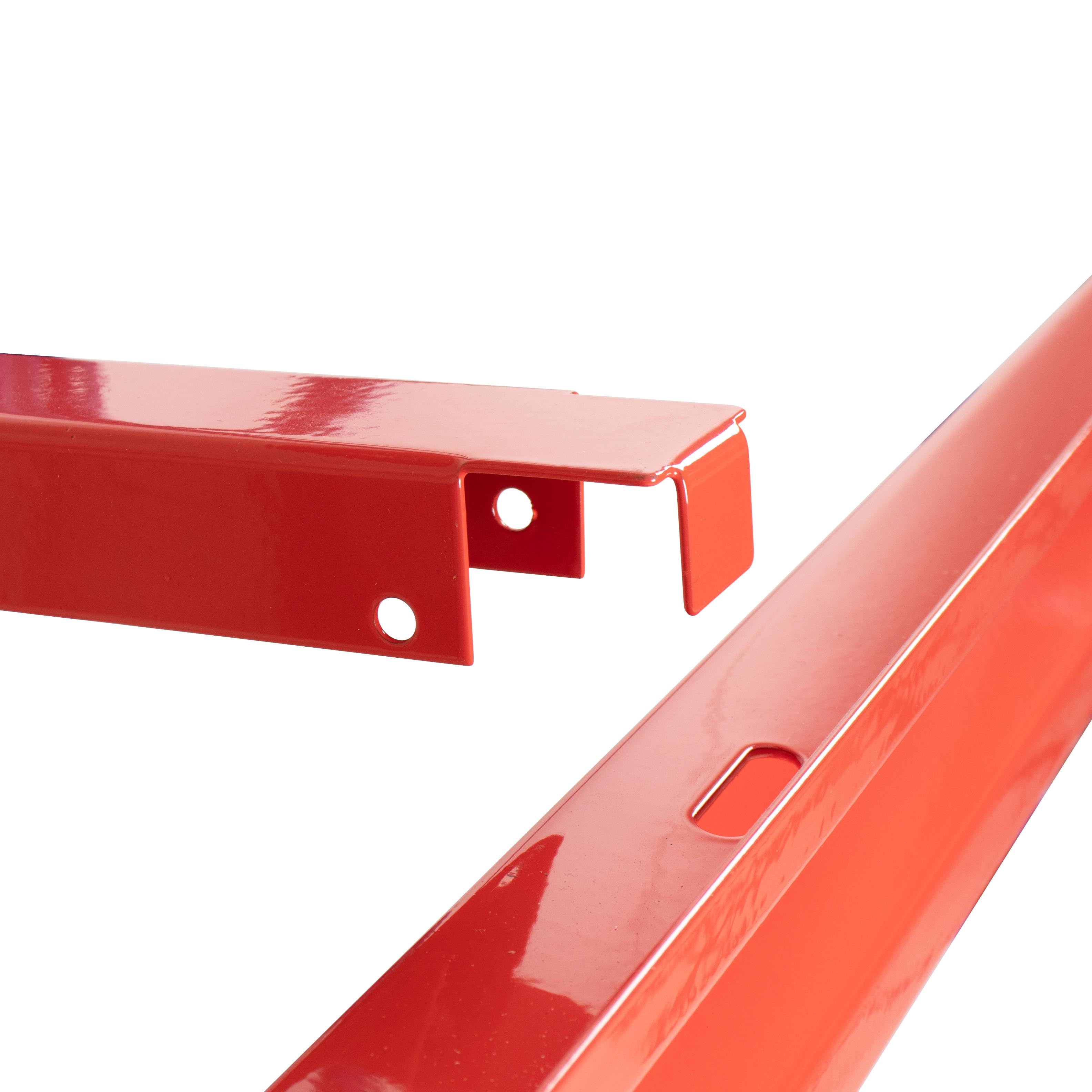 TS Longspan Racking - Starter Bays, Steel Decking - Blue/Orange - Longspan Racking - Cracking Racking