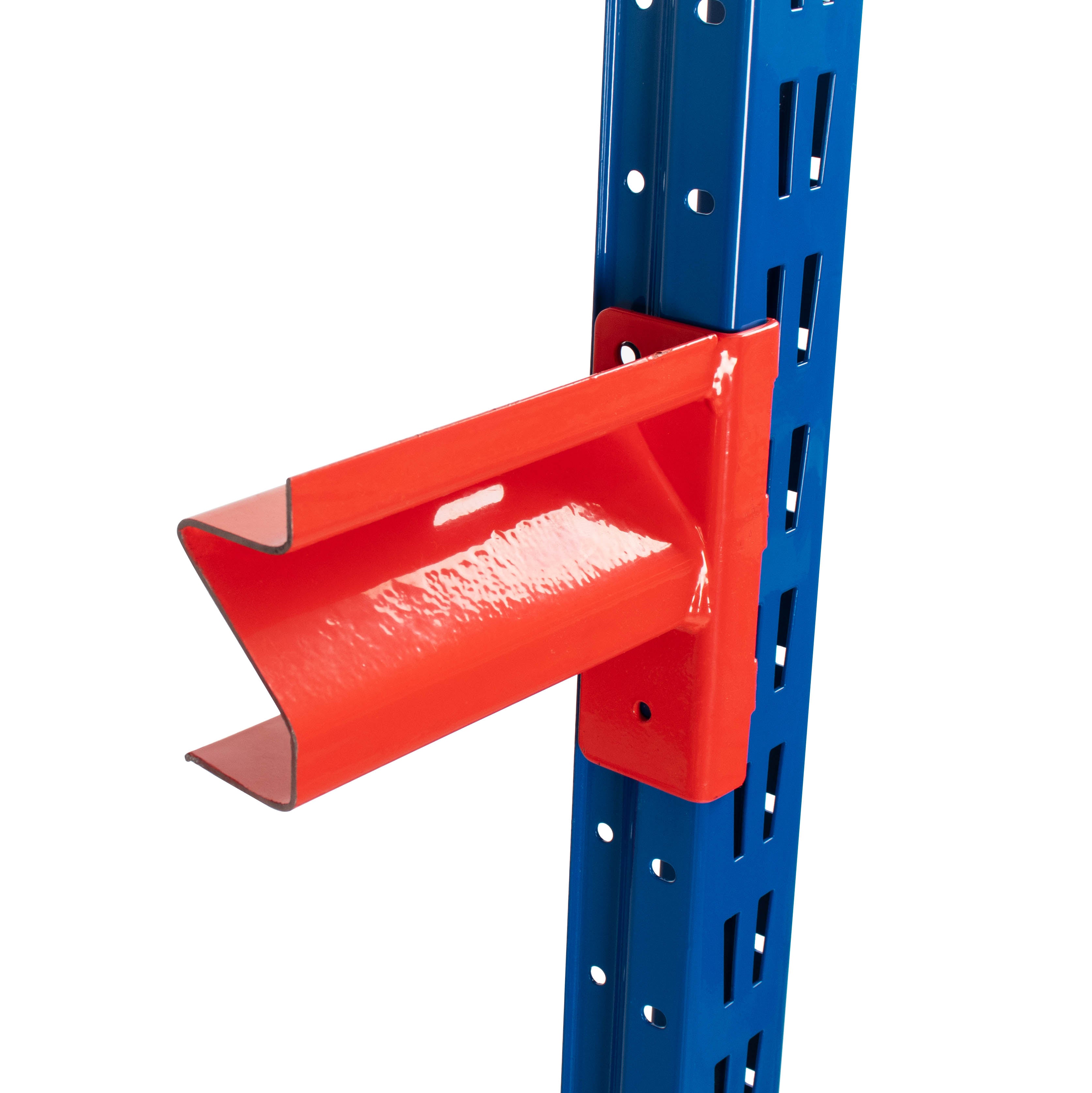 TS Longspan Racking - Starter Bays, Steel Decking - Blue/Orange - Longspan Racking - Cracking Racking