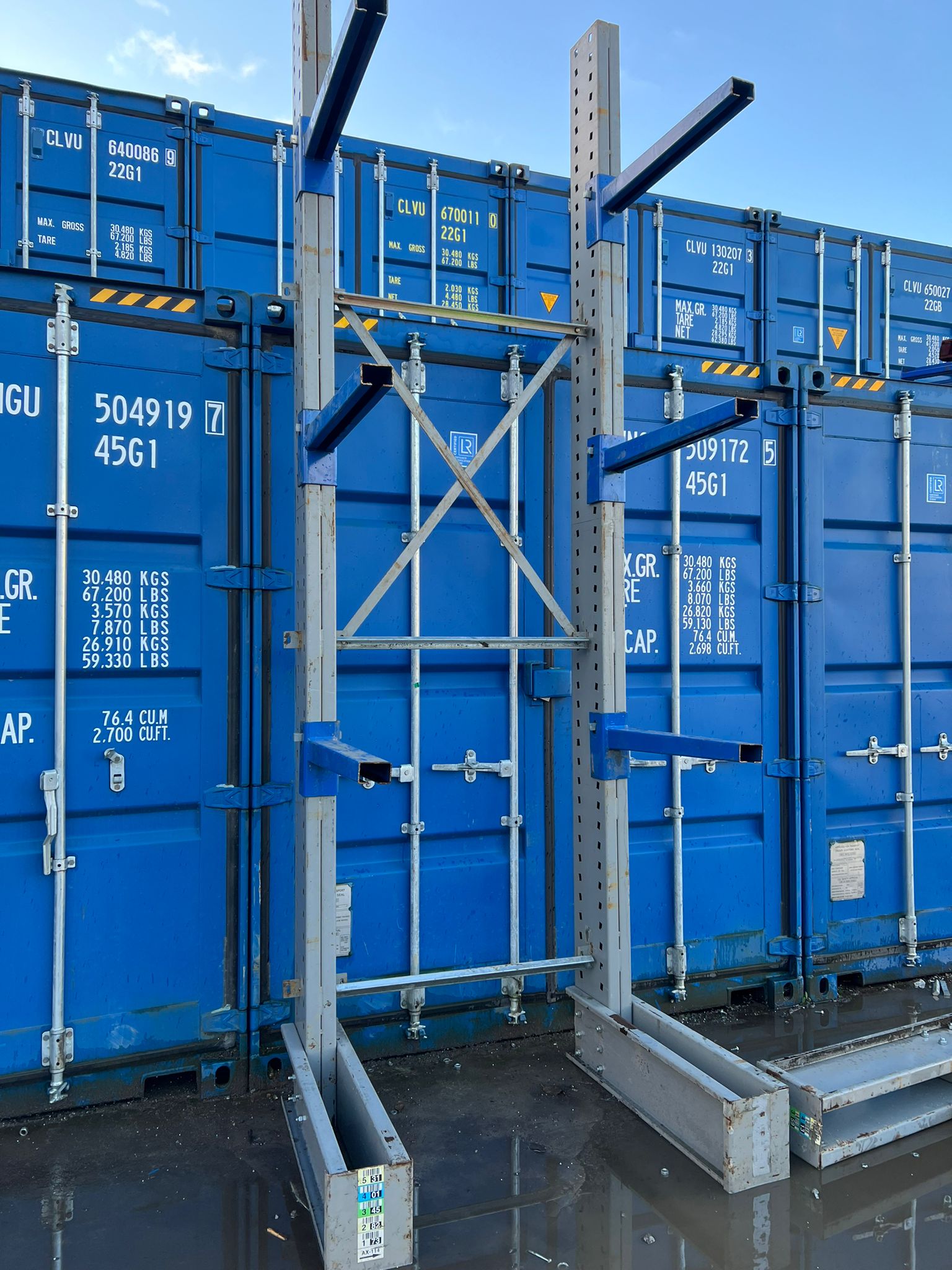 - Used Cantilever Racking - Cracking Racking