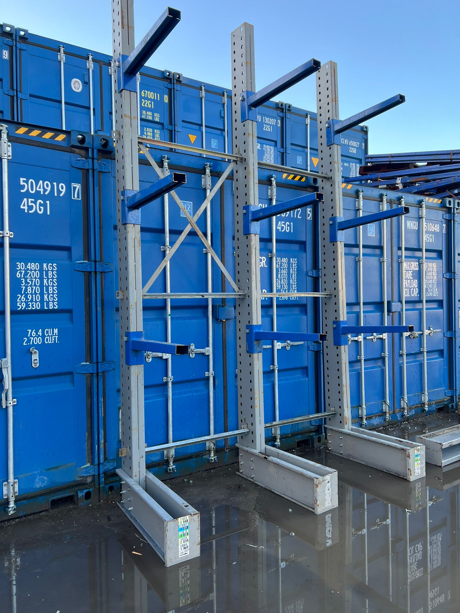  - Used Cantilever Racking - Cracking Racking