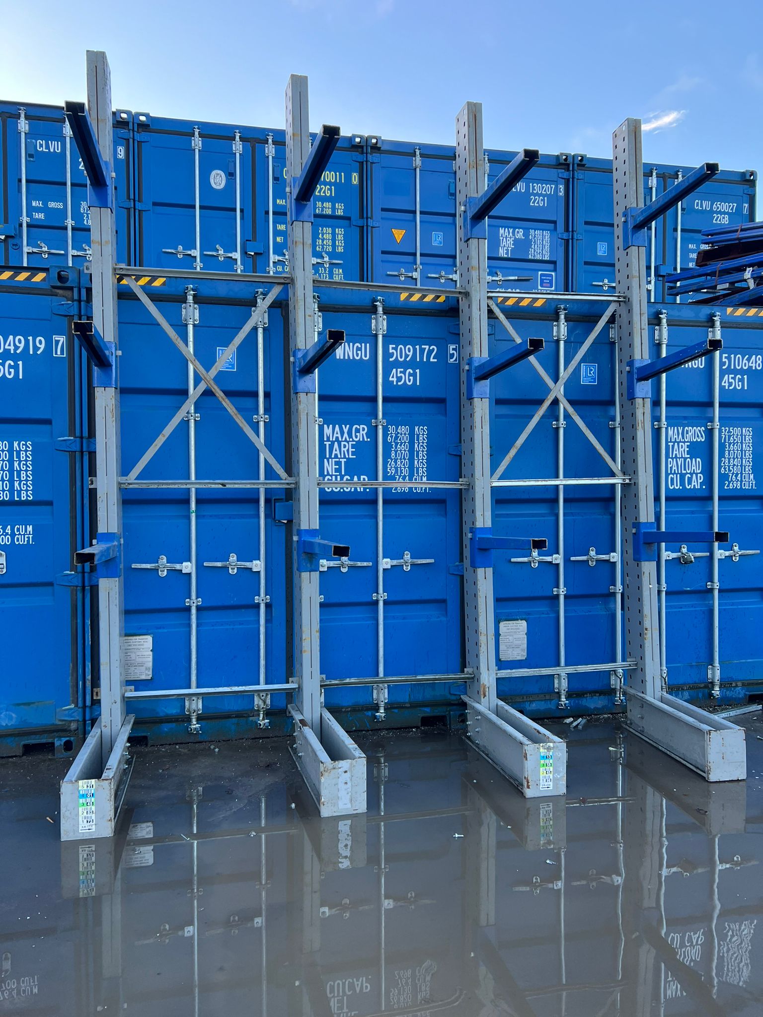  - Used Cantilever Racking - Cracking Racking