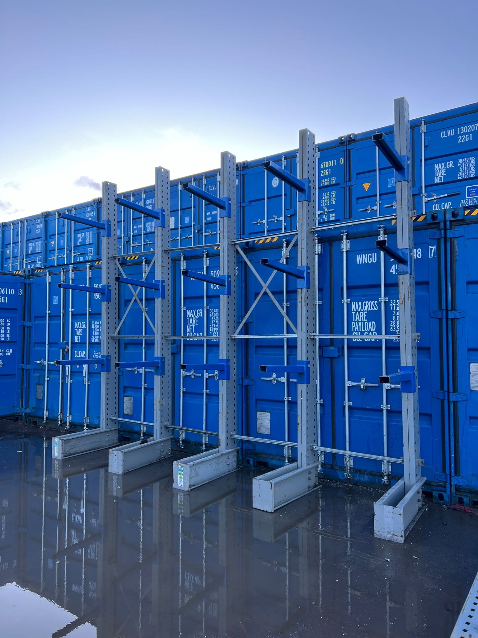  - Used Cantilever Racking - Cracking Racking