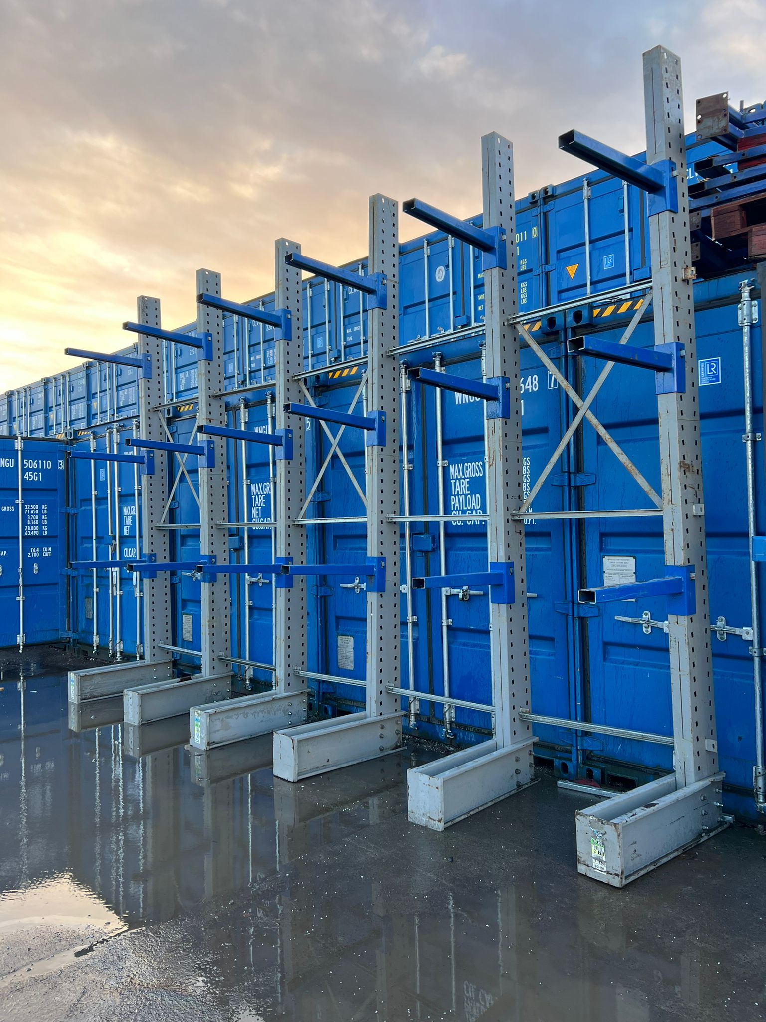  - Used Cantilever Racking - Cracking Racking