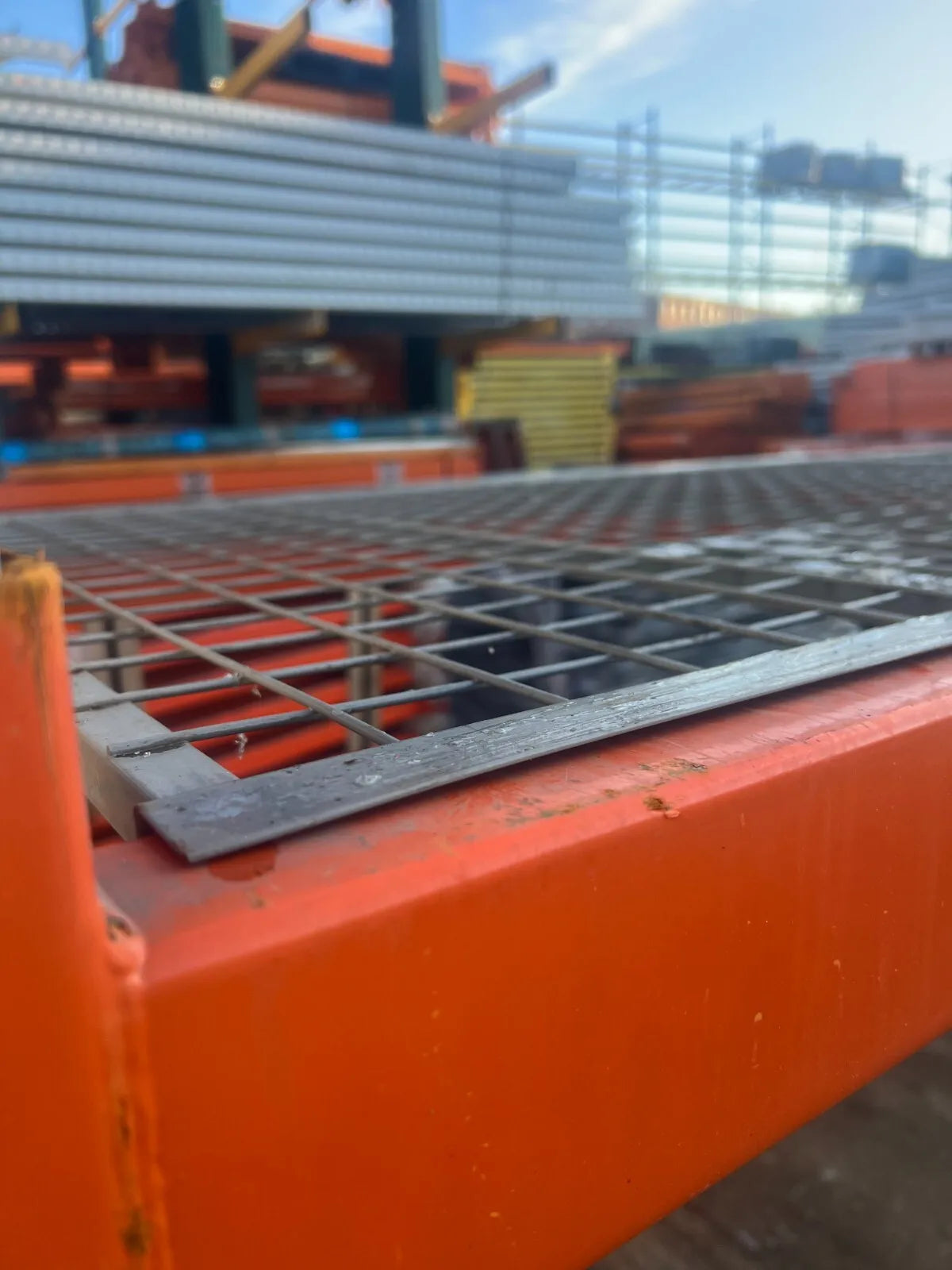900mm Deep Mesh Panels for Racking - 2 Panels per Level - Racking Components - Cracking Racking