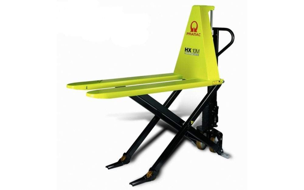 Pramac High Scissor Lift Pallet Truck Stacker | Cracking Racking - Pallet Trucks - Cracking Racking