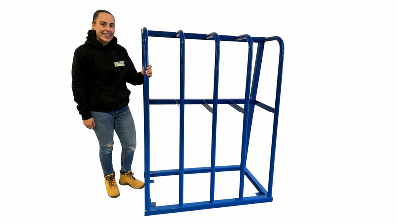 Vertical Storage Rack - 4 Sections