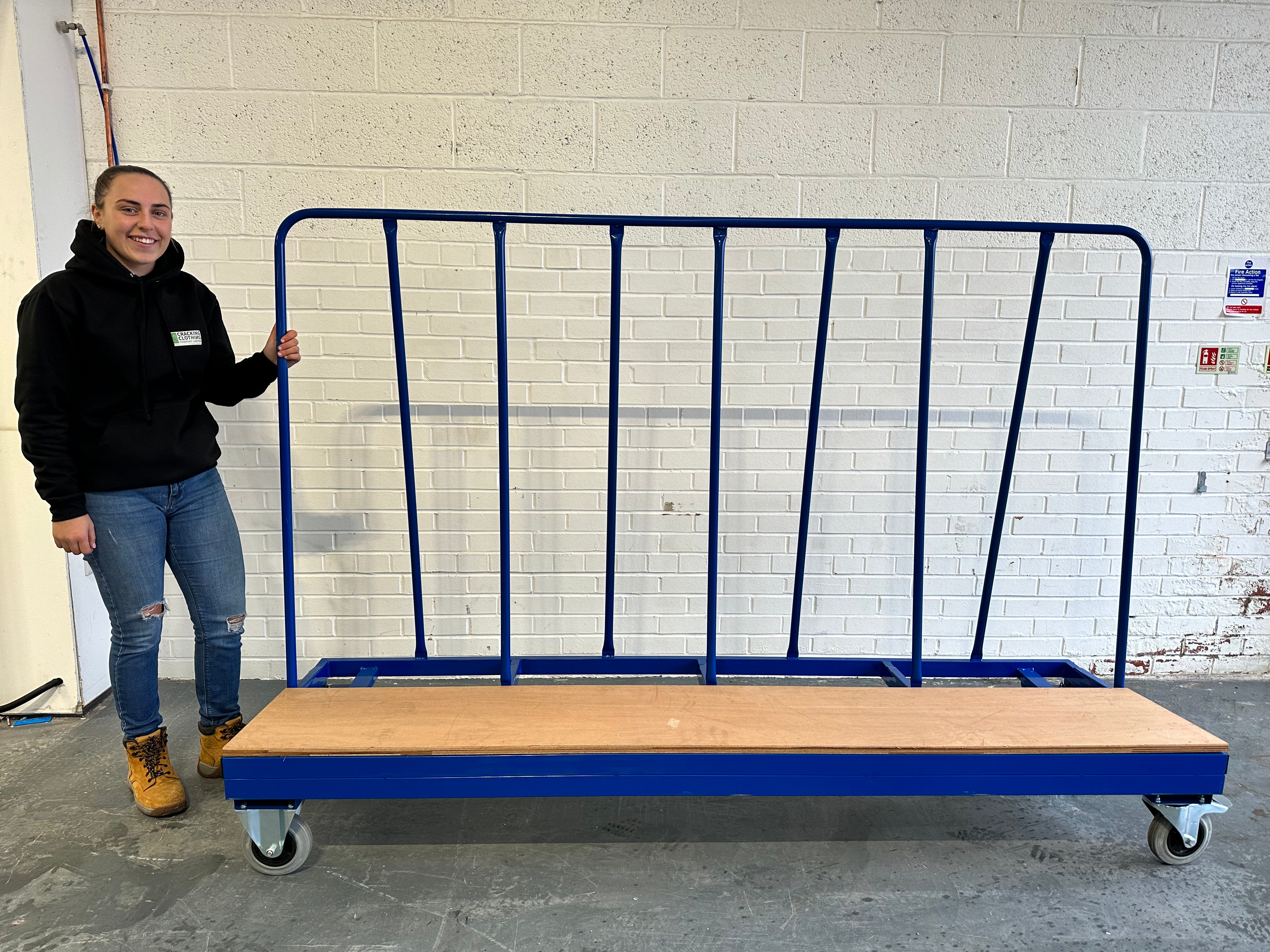 Large Plasterboard & MDF Trolley - Trolley - Cracking Racking
