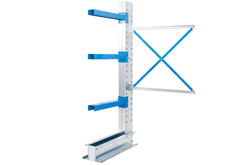 Cantilever Warehouse Racking - Single Sided - Extension Bay