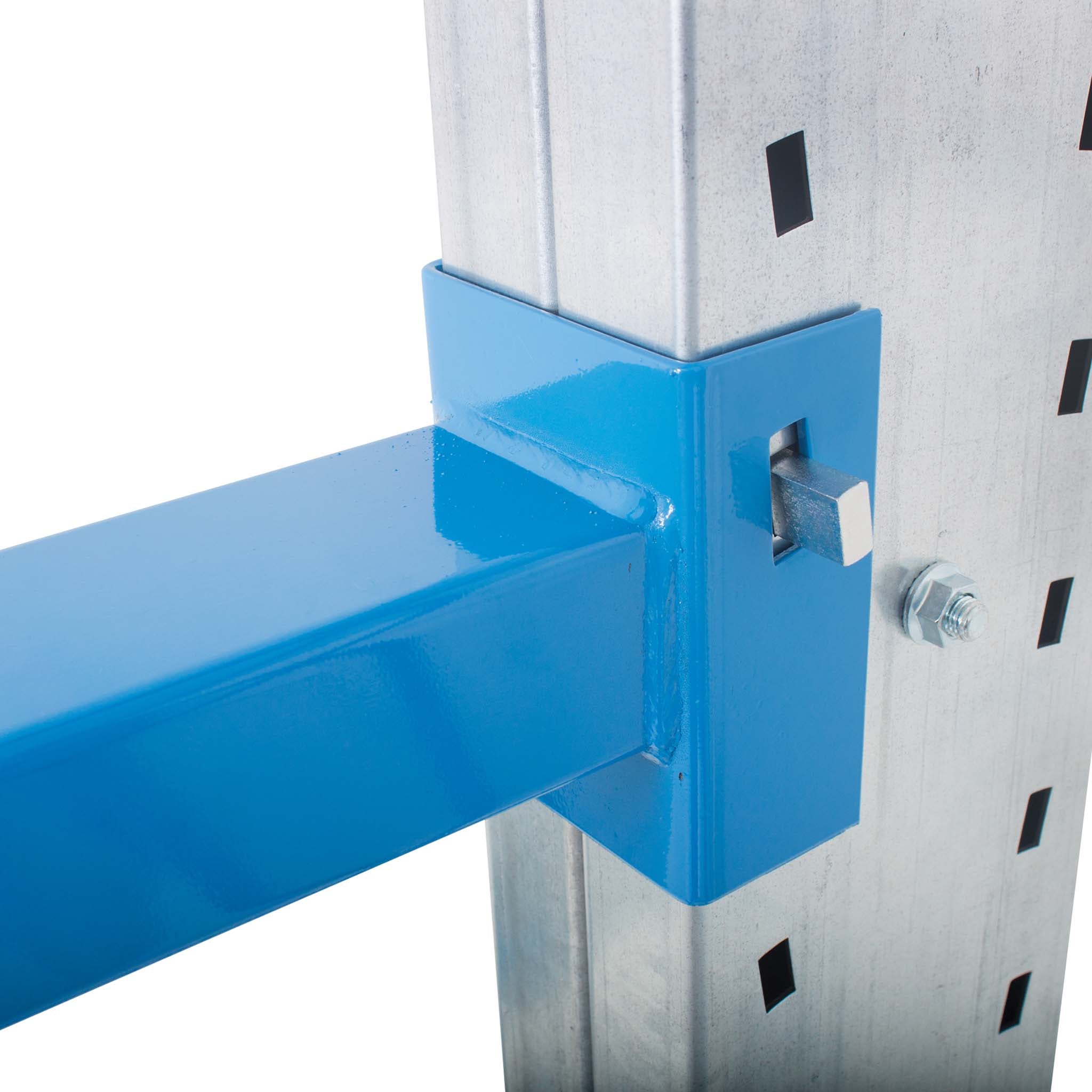 Single-Sided Cantilever Racking Starter Bay - Cantilever Racking - Cracking Racking