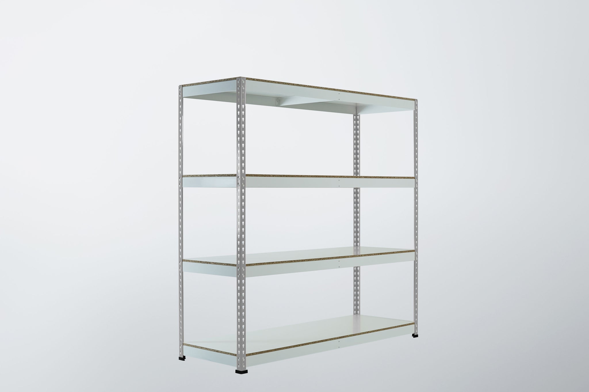 Grey Rainbow Boltless Rivet Racking - 1830x1830x610mm, 3-5 Levels - Rainbow Rivet Racking - Cracking Racking