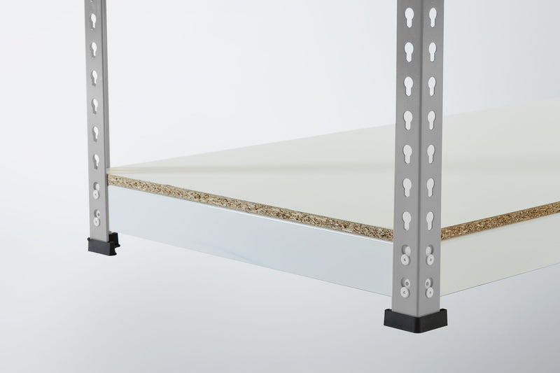 Grey Rainbow Rivet Racking - Close up of the feet - Main Image