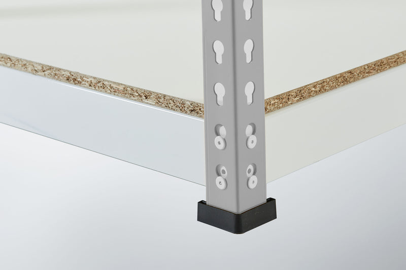 Grey Rainbow Rivet Racking - Close up of the feet - Main Image 1