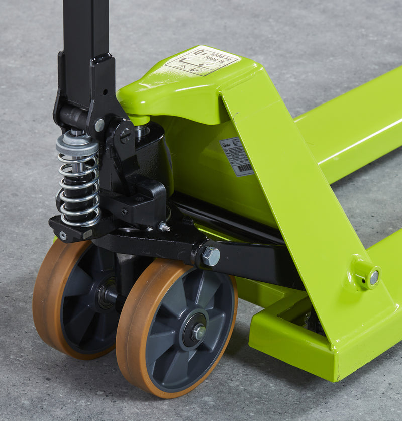 Pallet Trucks - Basic Hand Pallet Truck with 2500kg Load Capacity Manually Operated -  - The Cracking Racking Ltd