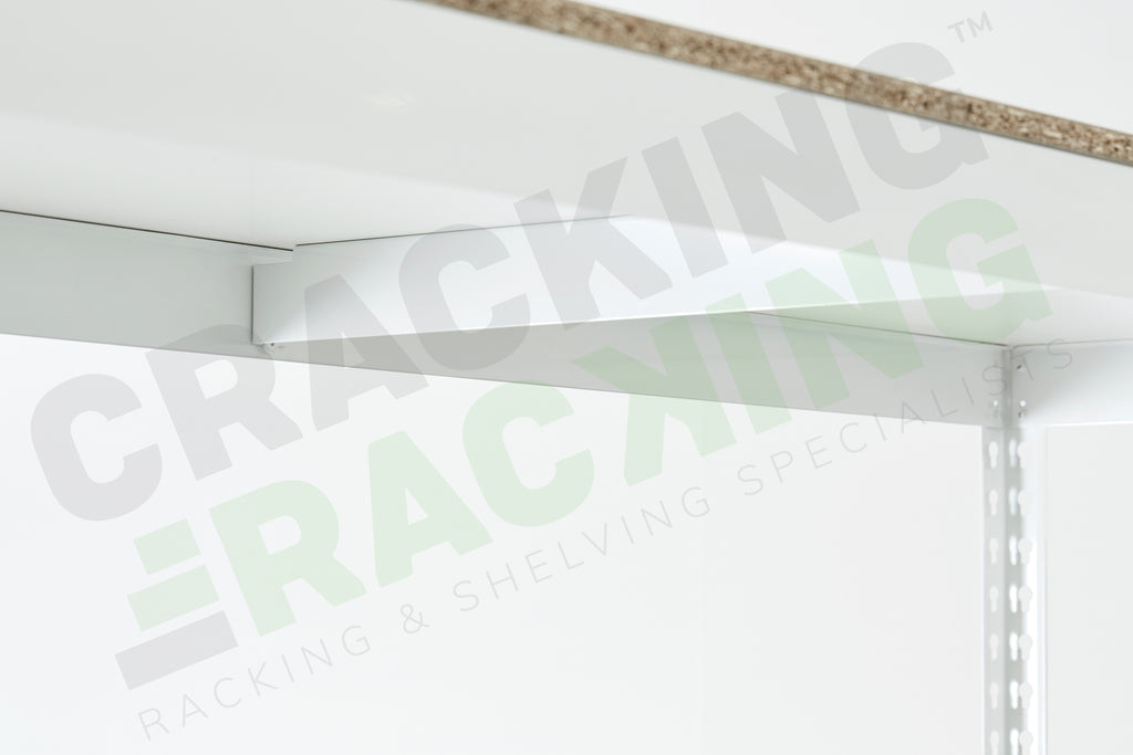 Grey Rainbow Boltless Rivet Racking - 1830x1830x610mm, 3-5 Levels - Rainbow Rivet Racking - Cracking Racking