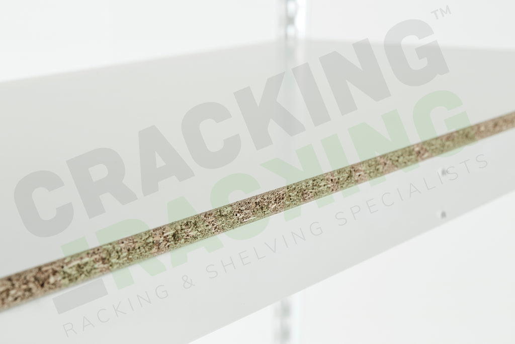 Grey Rainbow Boltless Rivet Racking - 1830x1830x610mm, 3-5 Levels - Rainbow Rivet Racking - Cracking Racking
